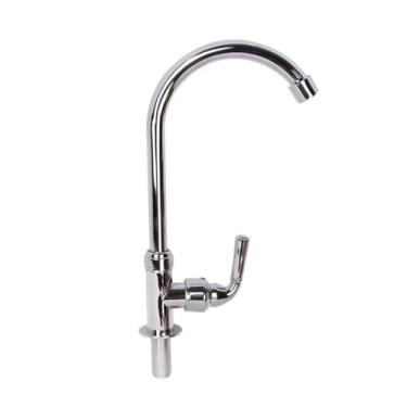 Imagem de Torneira Para Cozinha de Mesa, Inox, 1/2 Polegadas, 33cm Altura, Composição PP ABS e SS, Cor Inox, 300g