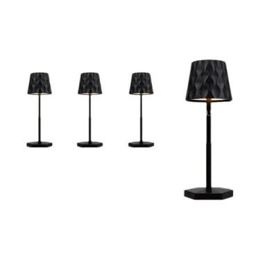 Imagem de Luminária De Mesa LED Com Sensor De Toque Em 3 Cores, Recarregável, Lu