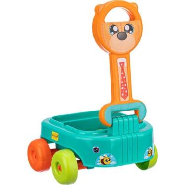 Imagem de Brinquedo para Montar Carrinho de Puxar URSO com Bloco - Gulliver Acti