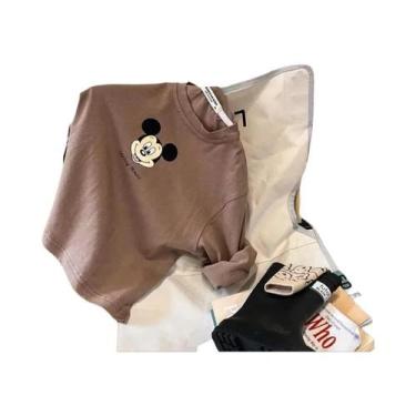 Imagem de Camiseta De Manga Comprida Disney Para Meninos E Meninas, Estampa De D