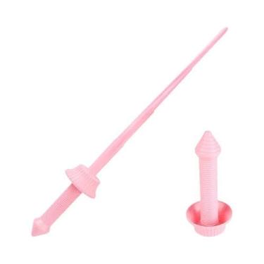 Imagem de Espada Samurai Espiral Telescópica 3D Antiestresse, Acessórios Para Co