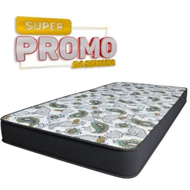 Imagem de Colchão Solteiro Espuma D28 Prático Confortável e Durável 188X88cm Sol