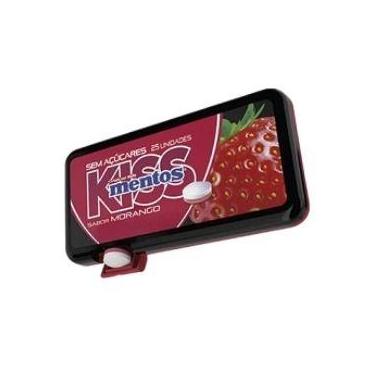 Imagem de Pastilhas Mentos Kiss Morango 9x17,5g
