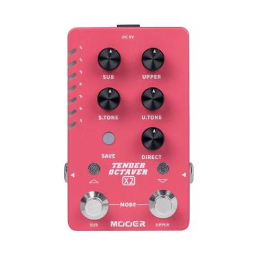 Imagem de Pedal Mooer Octaver M730 para Guitarra Efeito de Oitava Acima e Abaixo