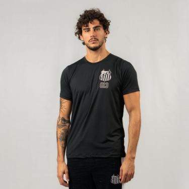 Imagem de Camiseta Santos Oficial Esportiva Poliéster Masculina-Masculino
