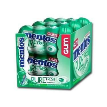 Imagem de Chiclete Mentos Pure Fresh Wintergreen 92g - 6 Unidades - Van Melle