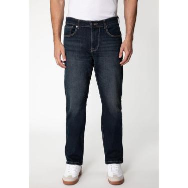 Imagem de Calça Jeans Slim Tapered Azul Escuro-Masculino