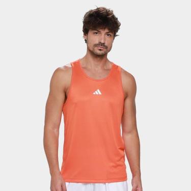 Imagem de Regata Adidas Treino Básica Masculina, Amarelo, M
