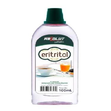 Imagem de kit 5 Adoçante Eritritol Natural Liquido 100ml - absolut