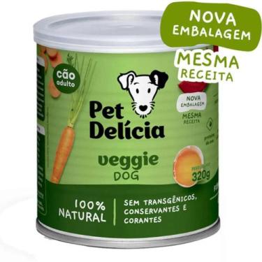 Imagem de Ração Úmida Pet Delícia Natural Veggie Dog para Cães