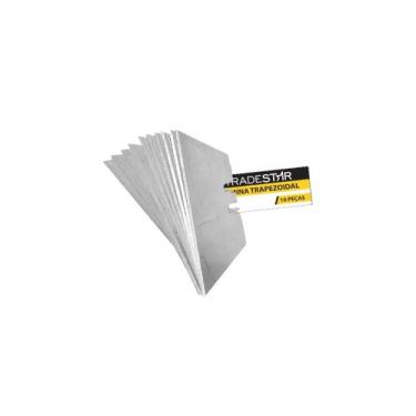 Imagem de 10 peças de lâmina para estilete trapezoidal - Tradestar