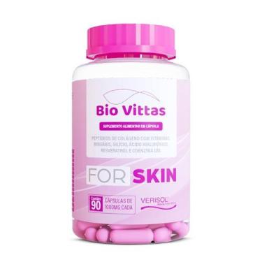 Imagem de For Skin com Colágeno Verisol - 90 Capsulas 1000mg - Bio vittas