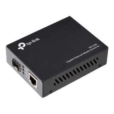 Imagem de Conversor de Mídia TP-Link MC220L Gigabit - Cinza