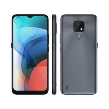 Imagem de Moto E7 Dual SIM 32 GB cinza-metálico 2 GB RAM - MOTOROLA, 32GB, Cinza