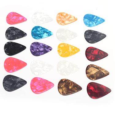 Imagem de Palheta de guitarra, Amostrador de palhetas de celulóide para sala de aula de música para casa(#2)