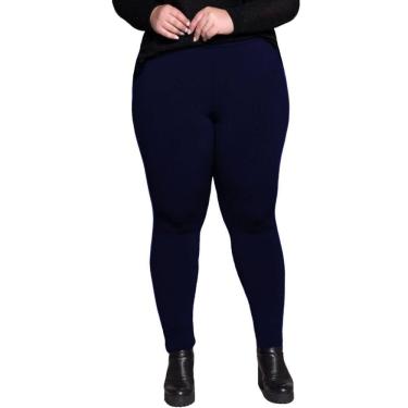 Imagem de Calça legging plus size peluciada térmica suplex Dicors ref. 04.111