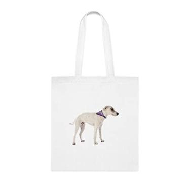 Imagem de Bolsa para cachorro Parson Russell Terrier, presente para cachorro Parson Russell Terrier, aniversário de cachorro Parson Russell Terrier bolsa reutilizável para cachorro Parson Russell Terrier, Branco