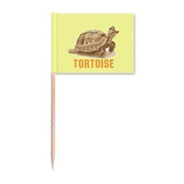 Imagem de Cuckold Hard Land Tartaruga Palito Bandeira Marcador Topper Decoração de Festa