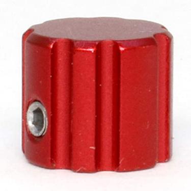 Imagem de LABMETRIC 6 pontas de controle de instrumento, com parafuso e chave inglesa, alumínio anodizado, rádio de guitarra DIY, vermelho