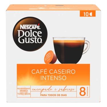 Imagem de Dolce Gusto Nescafé Cafe Caseiro Intenso 10 Capsulas 90G