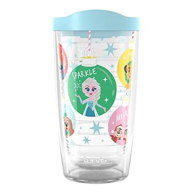 Imagem de Tervis Disney 100 Holiday Feito nos EUA Copo isolado de parede dupla, 473 ml