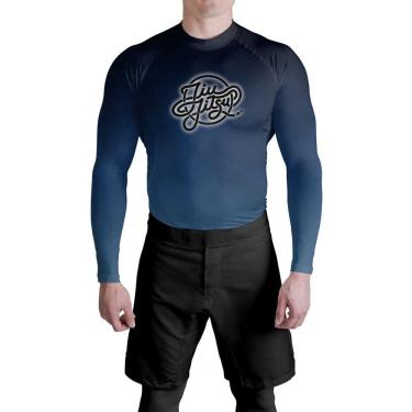 Imagem de Rash Guard Jiu Jitsu Blue Atlética