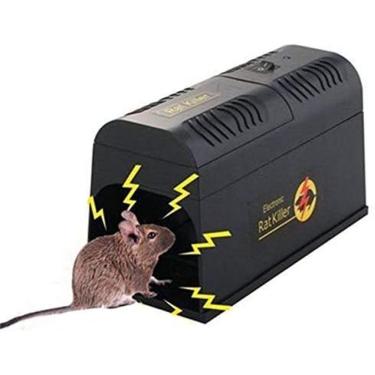 Imagem de Armadilha Eletrônica Para Ratos, Armadilhas Elétricas Reutilizáveis ​​para Ratos, Assassino De Ratoeiras, Coletor De Ratos E Roedores, Armadilha Para Matar Animais De Controle De Pragas De Alta Te