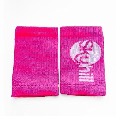 Imagem de Munhequeira Canelada Skyhill Rosa Tamanho Unico