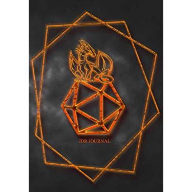 Imagem de JDR Journal: Carnet de Jeux De Rôle pour Maître du jeu | RPG Game Master | Cahier pour noter vos aventures, Plans, Armes, Stratégies | Idée de cadeau ... ou de Noël | 100 pages 17,78 cm x 25,4 cm