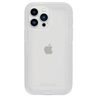 Imagem de Pelican Voyager Series – Capa protetora resistente para iPhone 13 Pro Max com clipe de cinto [proteção contra quedas de 5,5 m] Coldre de 6,7 polegadas, transparente
