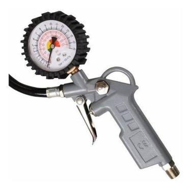 Imagem de Calibrador Manual De Pneus Com Manômetro Analógico- Dm010