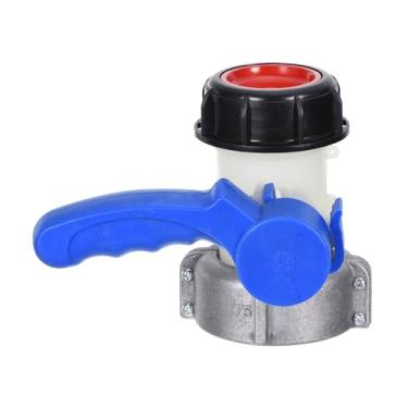 Imagem de PATIKIL 75 mm IBC Tote Tank Adapter DN50, Heavy 1000L IBC Tote Adapter Butterfly Valve Switch IBC Tank Water Container for IBC Water Tank Garden Irrigation