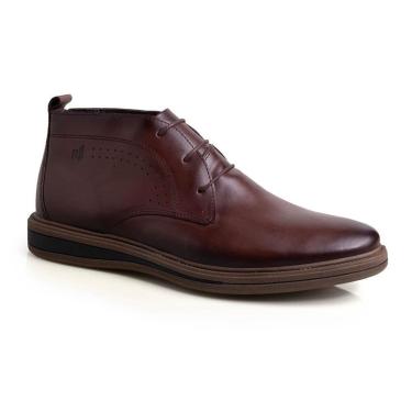 Imagem de Bota Couro Masculina Casual Solado Conforto Rafarillo Lisboa-Masculino