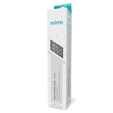 Imagem de Mimo Wire-o para Encadernadora Binding - Prata - 3/4 in - 20 Unids - Perfeito Para Criar Bloquinhos, Cadernos, Livretos, Planners, Agendas e Muitos Outros Projetos de Encadernação