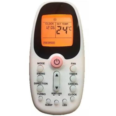 Imagem de Controle Remoto Para Ar Condicionado Compatível Komeco Comfee Midea Rg
