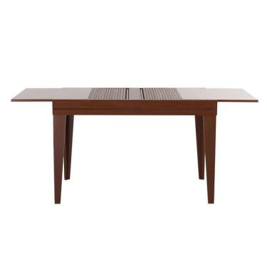 Imagem de Mesa De Jantar Retangular Extensível Com Tampo De Vidro Genov