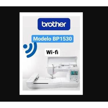 Imagem de Máquina De Bordar Brother Eletrônica Bp1530 -WIFI-autovolt, Bivolt