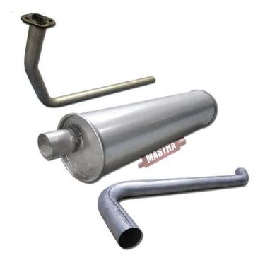 Imagem de Escapamento Completo Caminhão Vw 13.130 1981 Em Diante - ScapJá