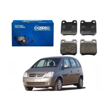 Imagem de Pastilha Freio Traseira Meriva 1.8 2001 A 2008 - Cobreq