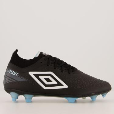 Imagem de Chuteira Umbro Adamant Pro Campo Preta e Branca  masculino