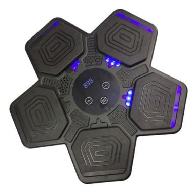 Imagem de Maquina De Boxe Interativa Bluetooth 5 Modos Velocidades Celular Saco 