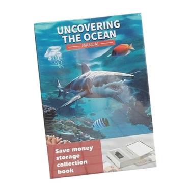 Imagem de Vaveren Cofre de livro com fechadura de combinação Cofre de segurança para livros ocultos Armazenamento de mesa Caixa de bloqueio de desvio de livros para, Style C