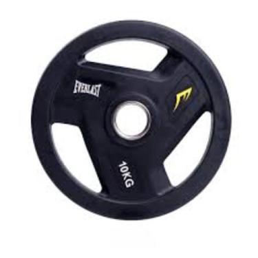 Imagem de Anilha Olímpica BV 10KG - Everlast, Preto