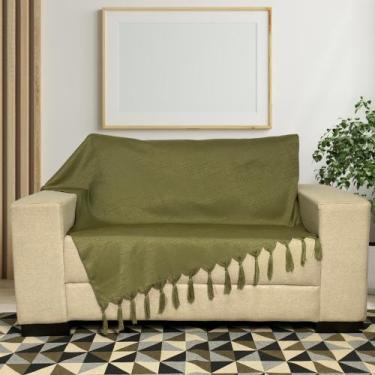 Imagem de Mantas Xale Lisa Jacquard Para Sofá Cama Decoração - MUMUDECOR, SMOOTH