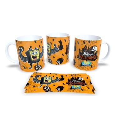 Imagem de Canecas de Porcelana Personalizadas Halloween 3 - Estampa Sublimada, M