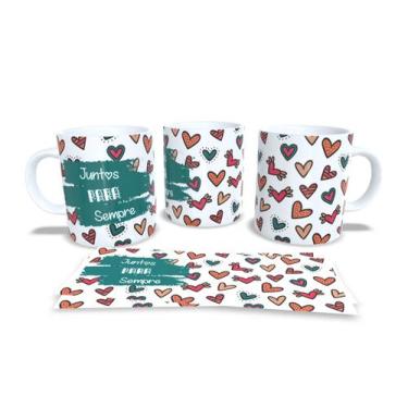 Imagem de Canecas Personalizadas Dia dos Namorados - Estampa Sublimada, Mod.103