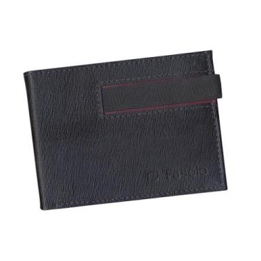 Imagem de CARTEIRA MASCULINA COURO FASOLO ELÁSTICO K338 PRETA Cor:PretoTamanho:Ú