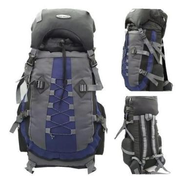 Imagem de Mochila Cargueira Para Trekking 60 Litros 6103 - L899