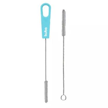 Imagem de Kit Escovas para Canudo Azul 09736 - Buba 