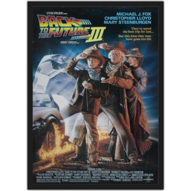 Imagem de Quadro Decorativo De Volta Para O Futuro Filmes Cartaz Cinema Decoraçõ